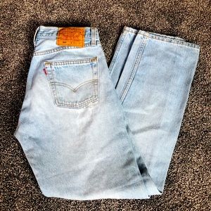 Vintage 501 Levi’s button fly jeans